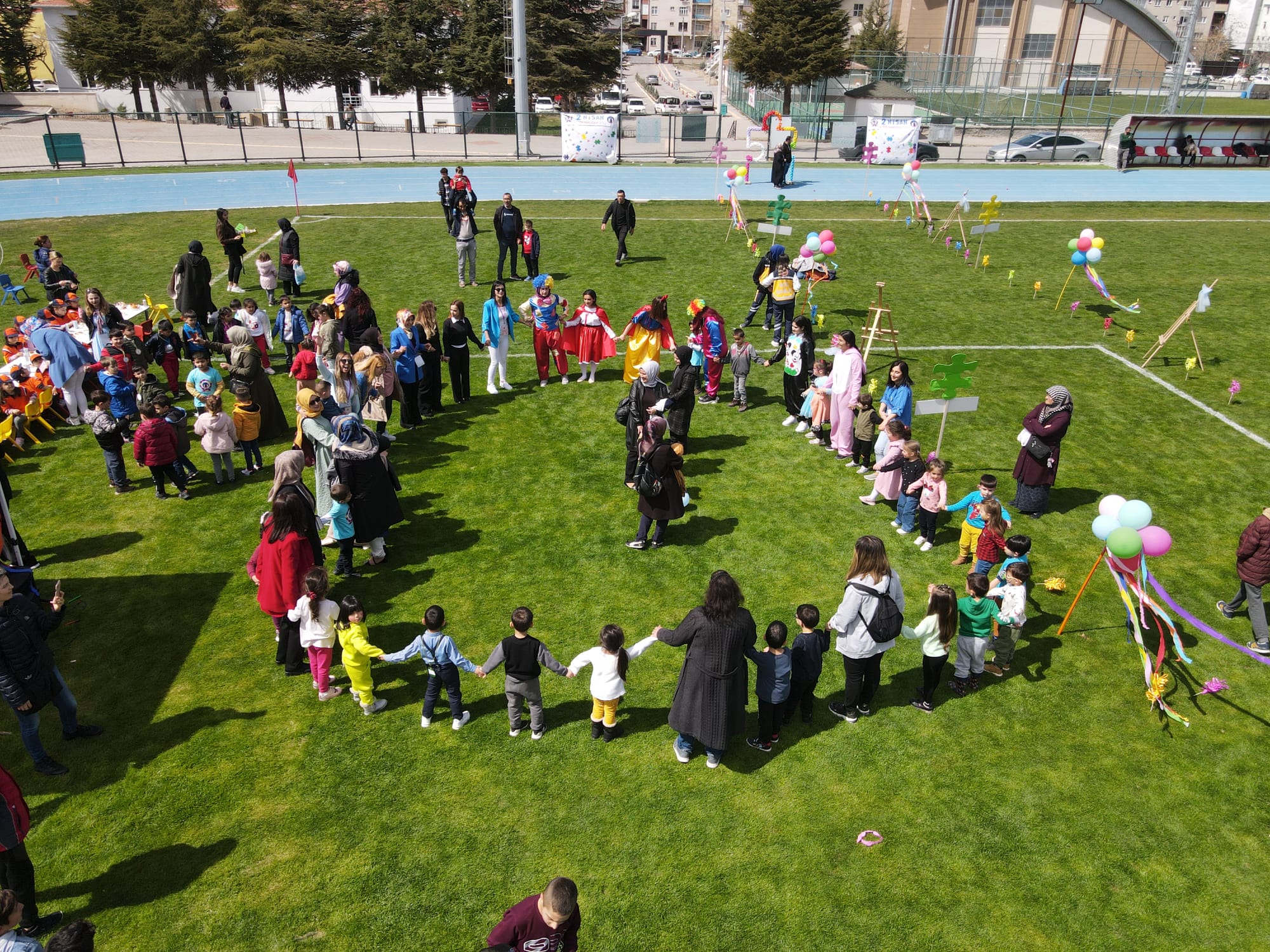 Nevşehir Özel Eğitim Anaokulu Tarafından Düzenlenen Otizm Farkındalık Şenliği Büyük İlgi Gördü