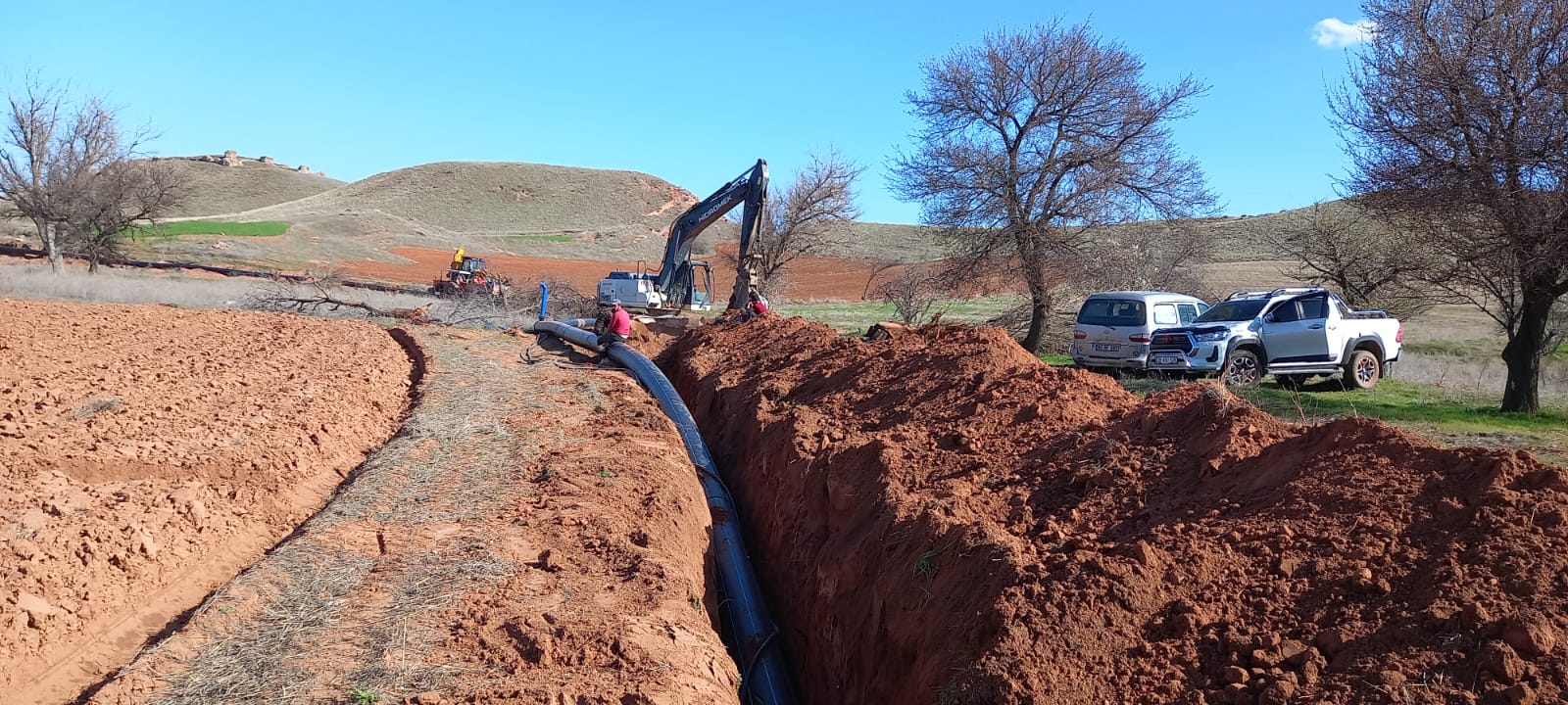 GÜLSEHİR ALEMLİ KÖYÜ TARIM SUYUNA KAVUŞUYOR