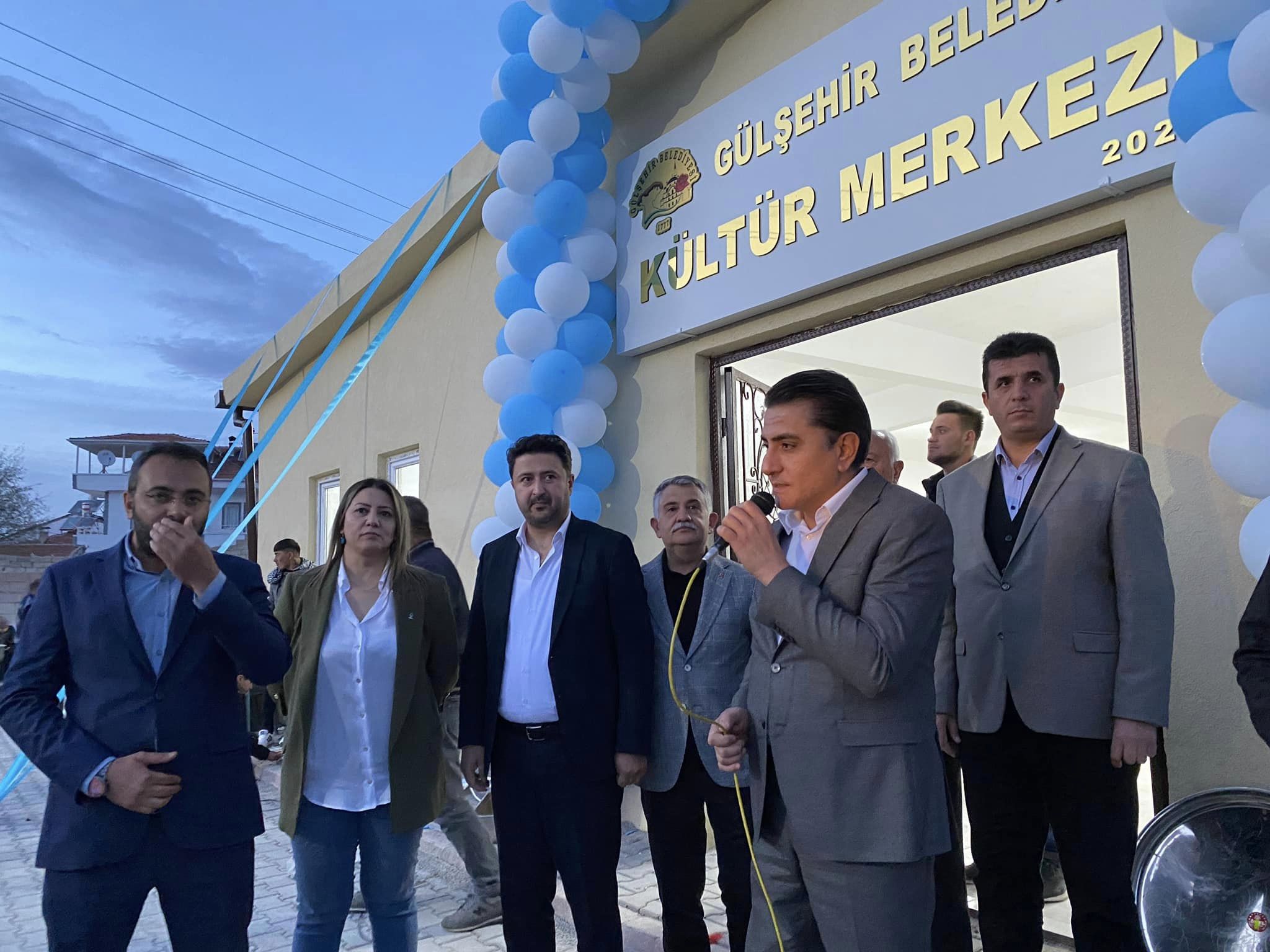 Karacaşar kültür merkezi törenle açıldı