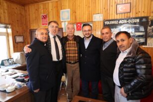 BAŞKAN SAVRAN VE MİLLETVEKİLİ ADAYI YANAR, OTO GALERİCİLER SİTESİ’NDE ESNAF ZİYARETLERİNDE BULUNDU