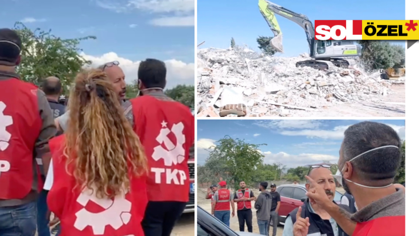 Hatay’da TKP’lilere saldırı girişimi: ‘MÇ ve FIBA Grup susuz enkaz kaldırarak halk sağlığını tehdit ediyor’