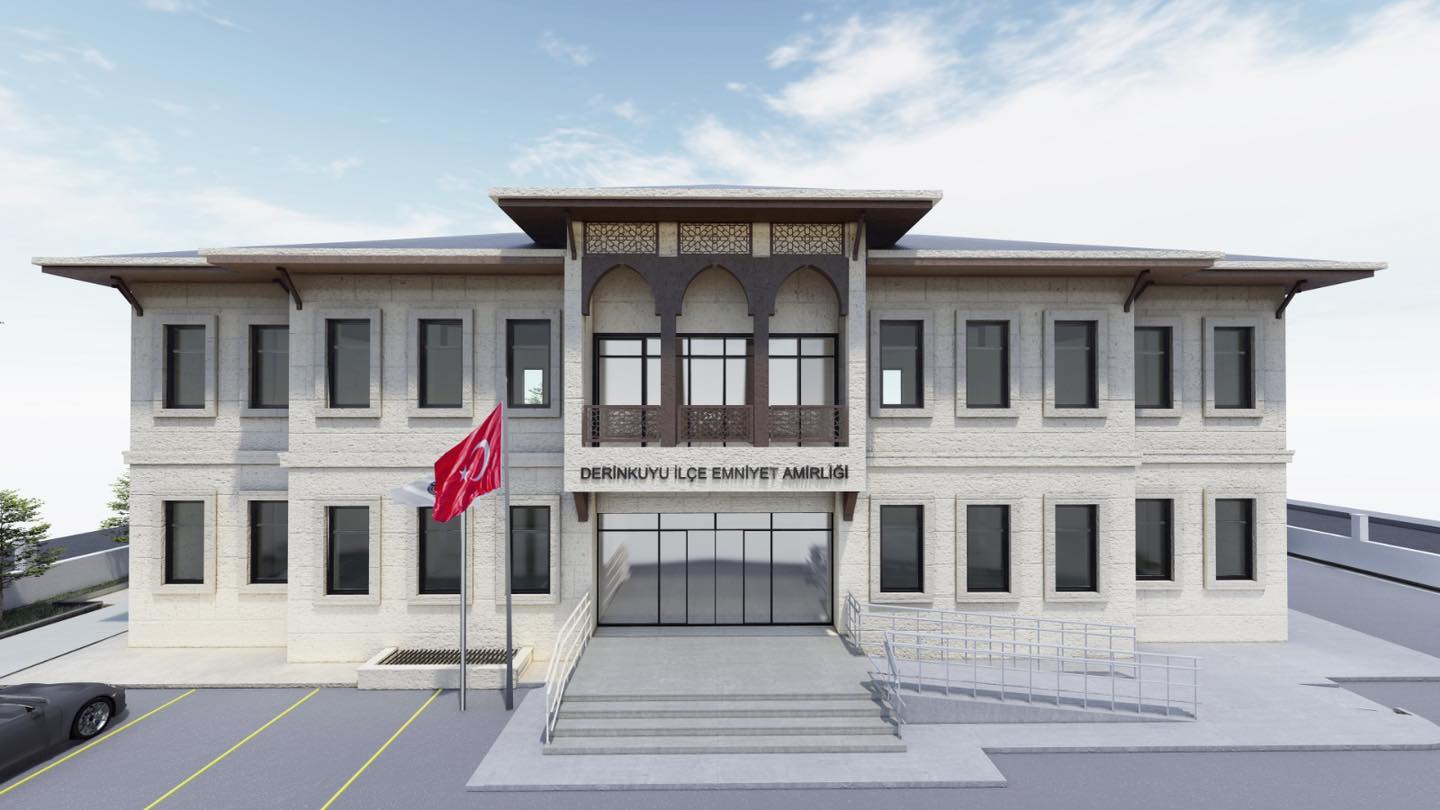 Derinkuyu’da yeni emniyet müdürlüğünün inşası başladı