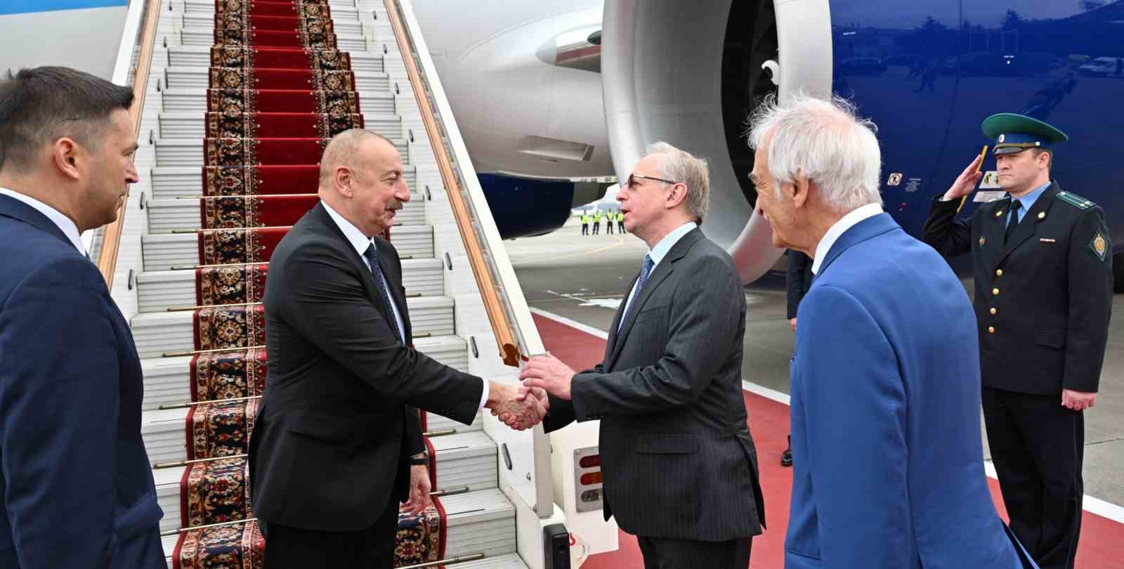 Azerbaycan Cumhurbaşkanı Aliyev Moskova’da