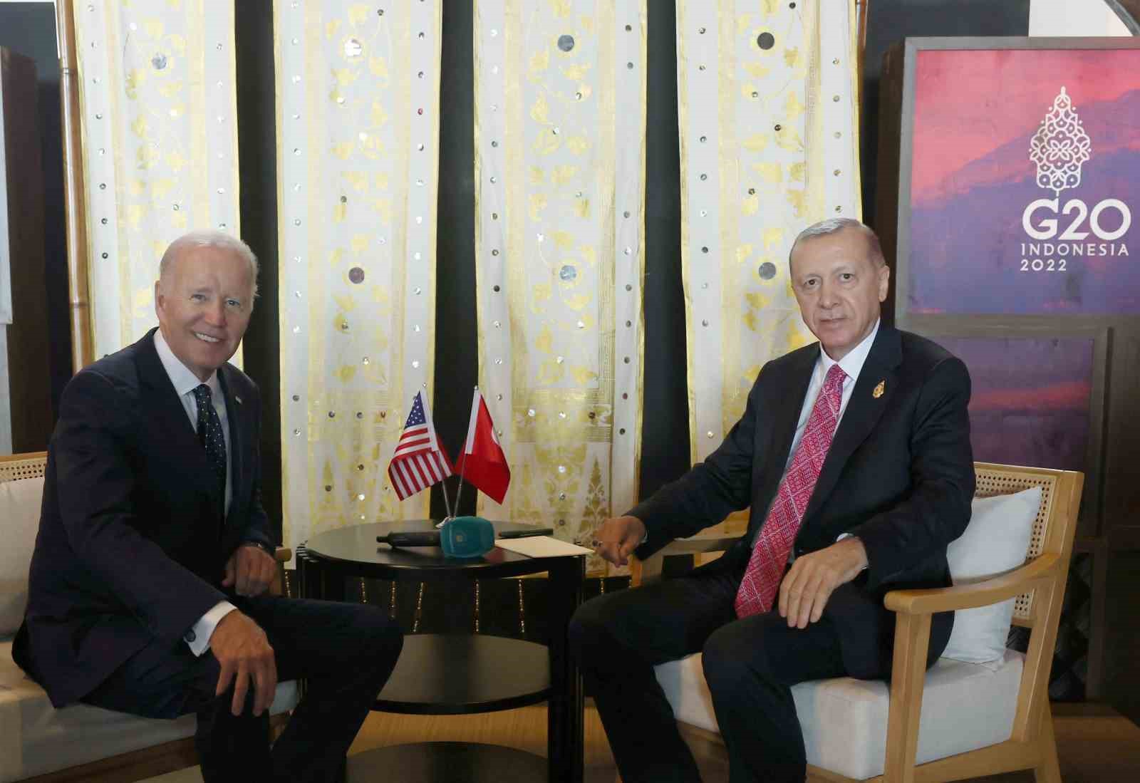 Biden ve Erdoğan görüşmesinde F-16 satışı ve İsveç’in NATO üyeliği gündeme geldi