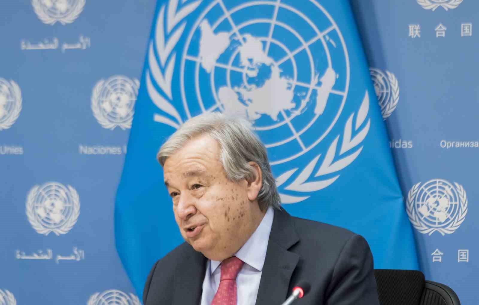 BM Genel Sekreteri Guterres: “(Tahıl anlaşması) Cumhurbaşkanı Erdoğan ve Türk hükümetine gösterdikleri çaba için bir kez daha şükranlarımı sunuyorum”