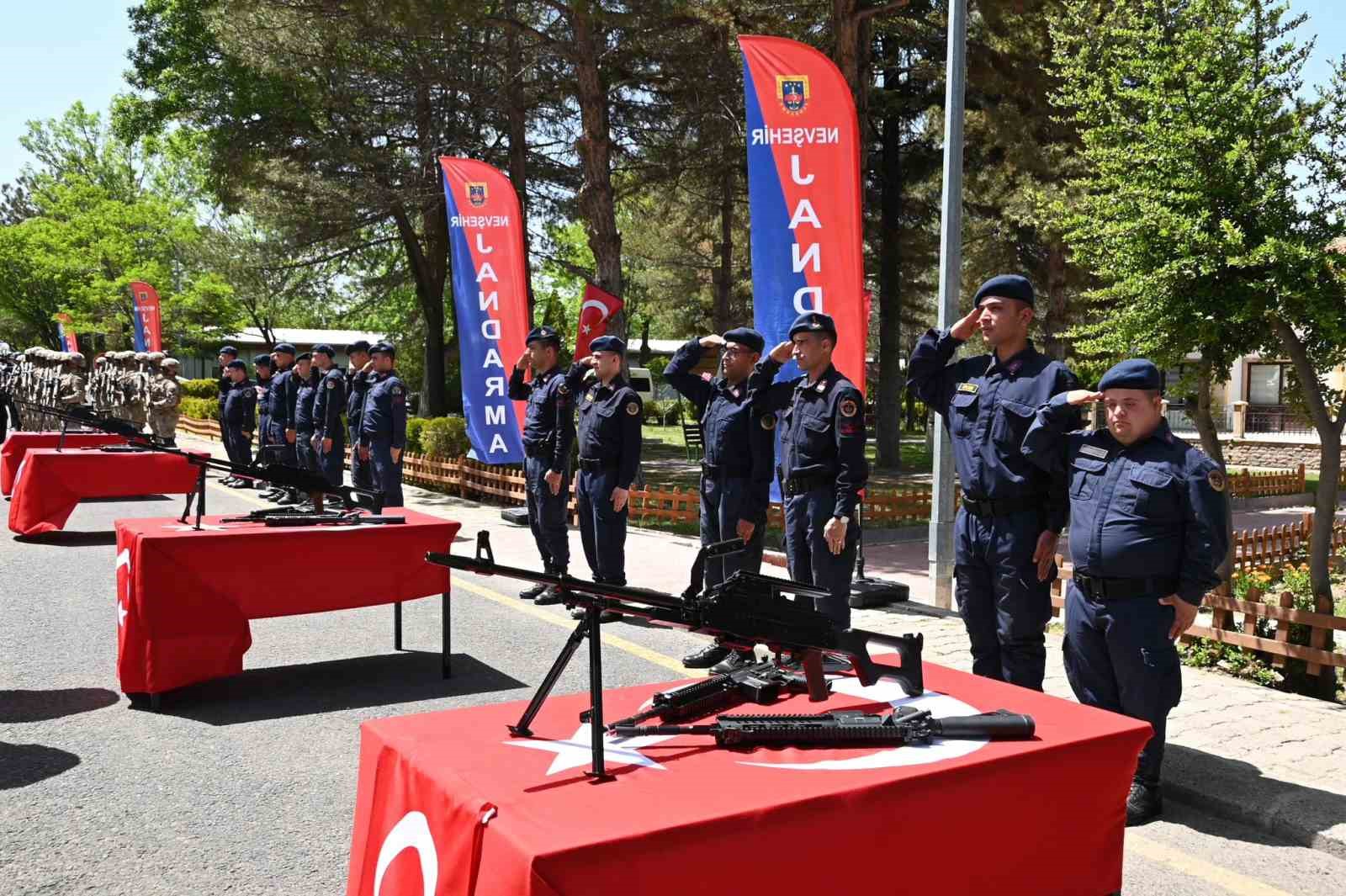 Nevşehir’de temsili askerlik yapan engelli gençler terhis oldu