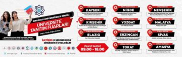 NEVÜ’de ‘Üniversite Tanıtım ve Tercih Fuarı’ başlıyor