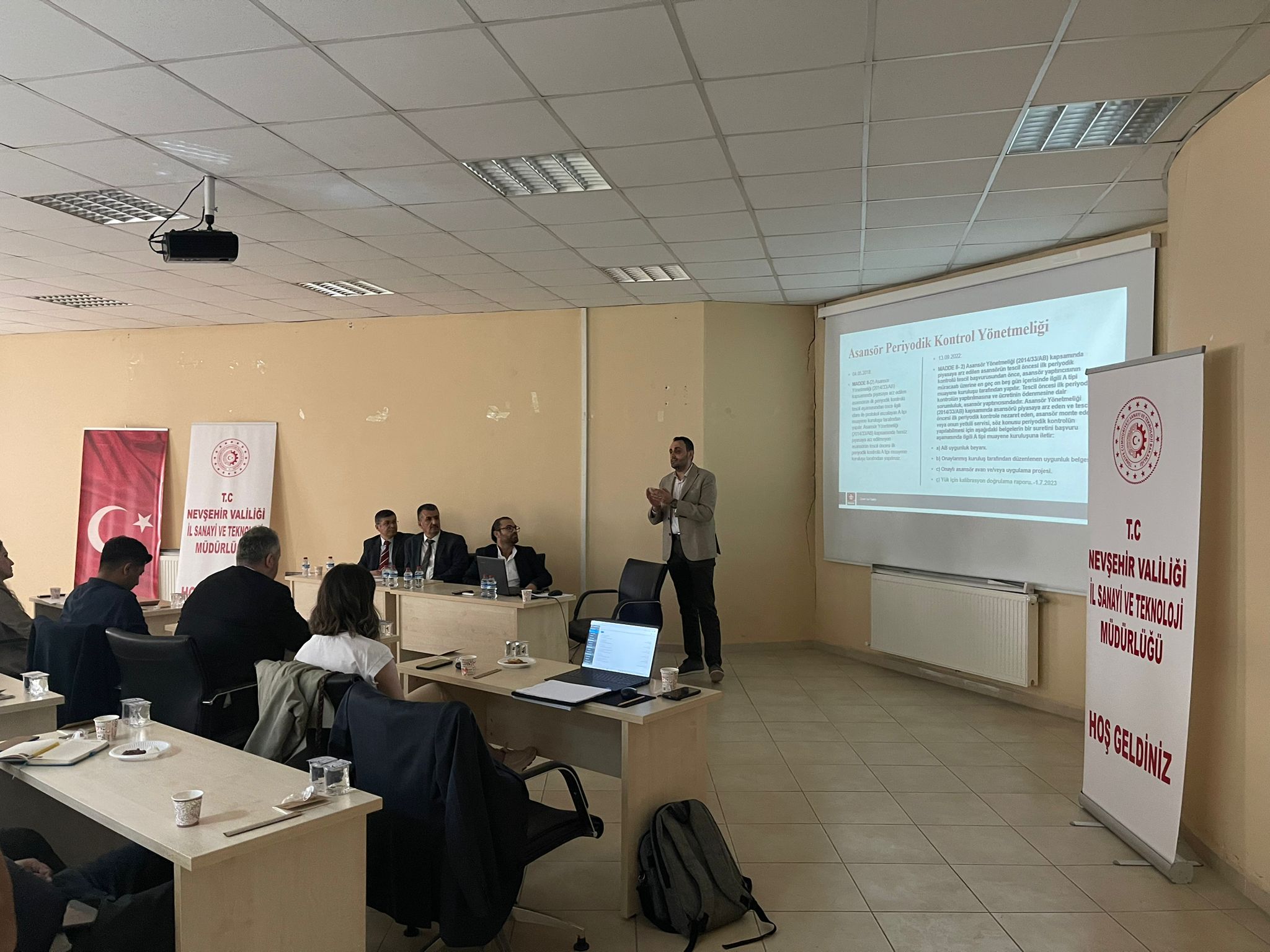 NEVŞEHİR’DE “ASANSÖR SEKTÖRÜ İSTİŞARE VE DEĞERLENDİRME TOPLANTISI” GERÇEKLEŞTİRİLDİ