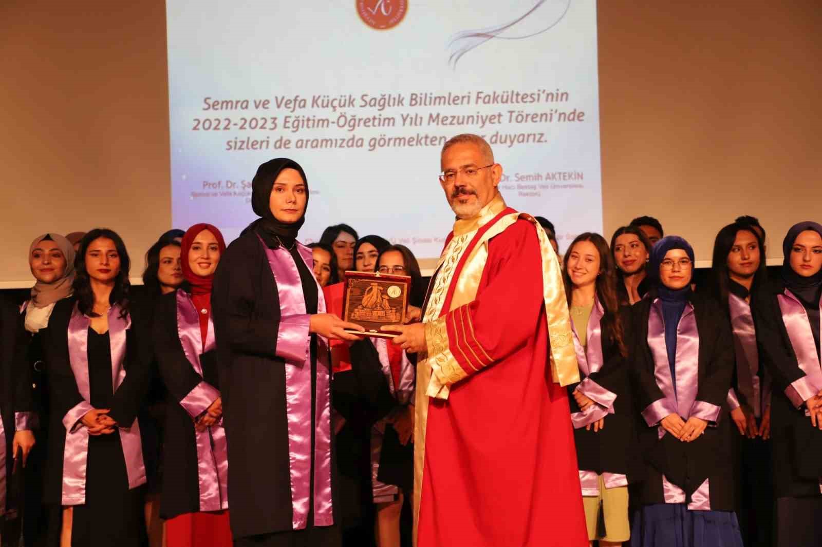 NEVÜ’de gururlandıran mezuniyet