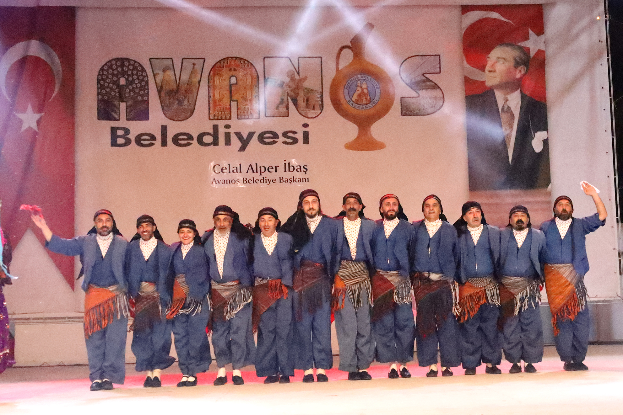 Avanos 3. Halk Dansları Festivali Sona Erdi