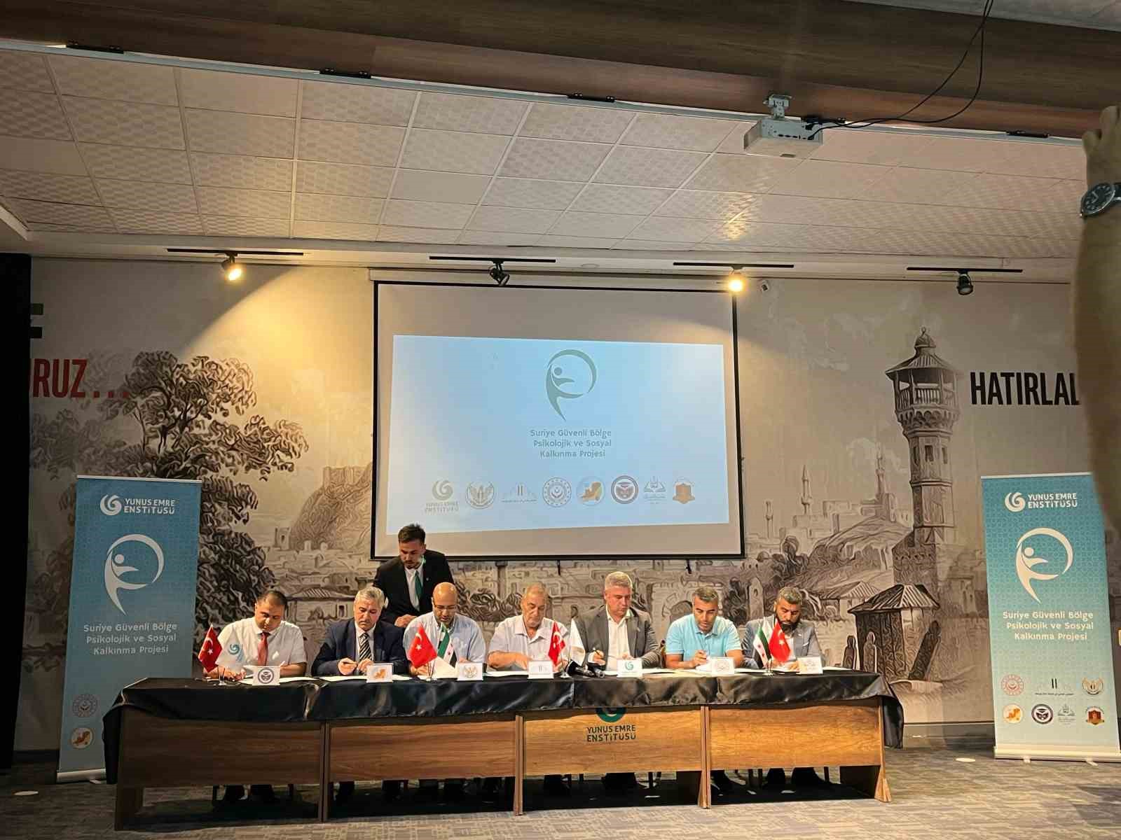 Yunus Emre Enstitüsü, Azez’de savaş mağdurlarına psikolojik destek sağlayacak