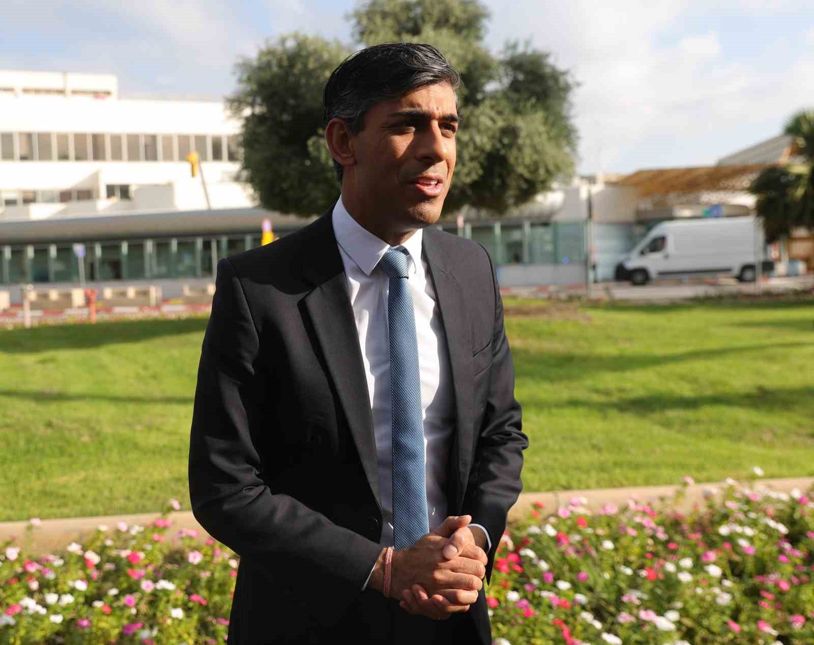 İngiltere Başbakanı Sunak: “Görüşmelerimin verimli geçmesini umuyorum”