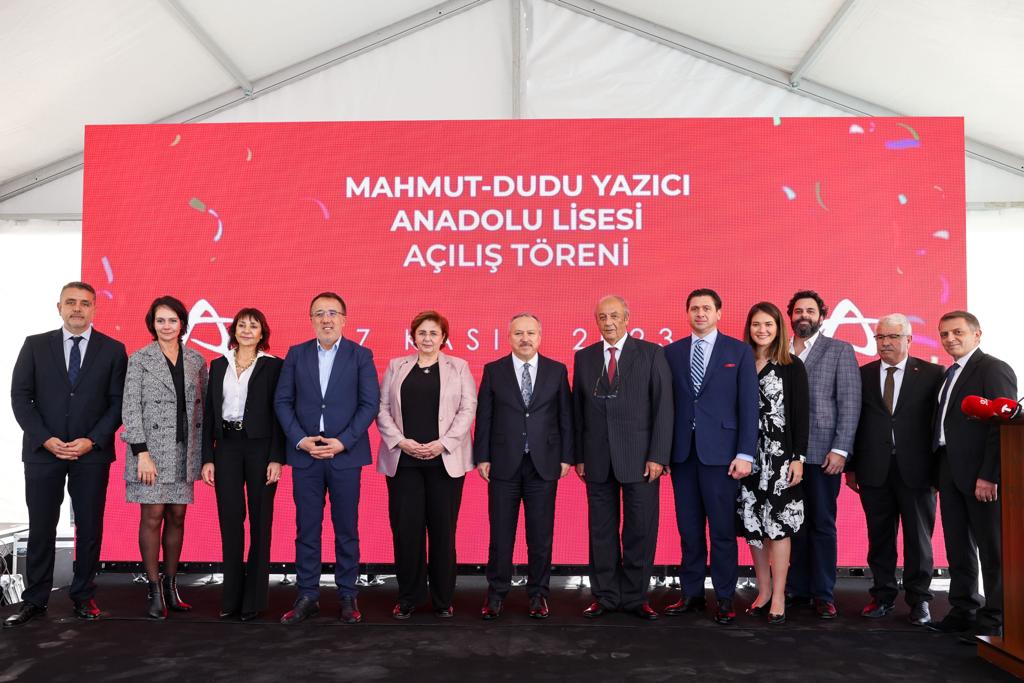 Anadolu Vakfı, Mahmut-Dudu Yazıcı Anadolu Lisesi ile Türkiye’nin eğitim sistemine bir eser daha kazandırdı