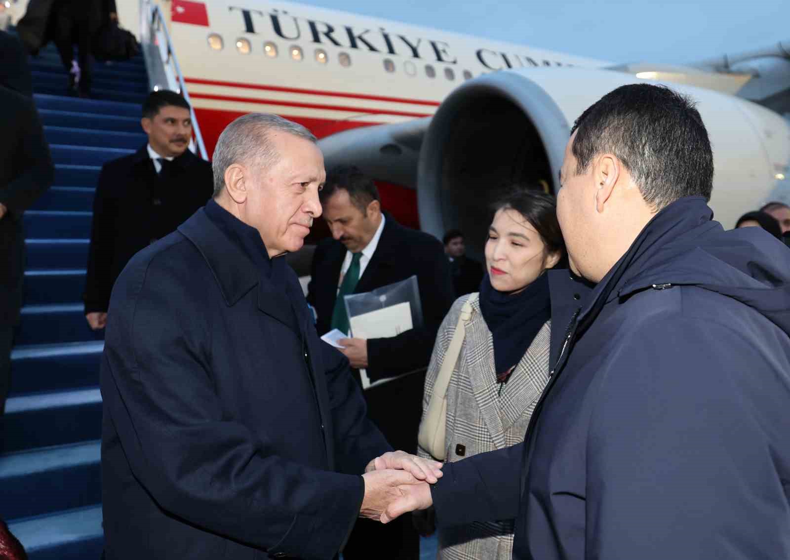 Cumhurbaşkanı Erdoğan, Kazakistan’da