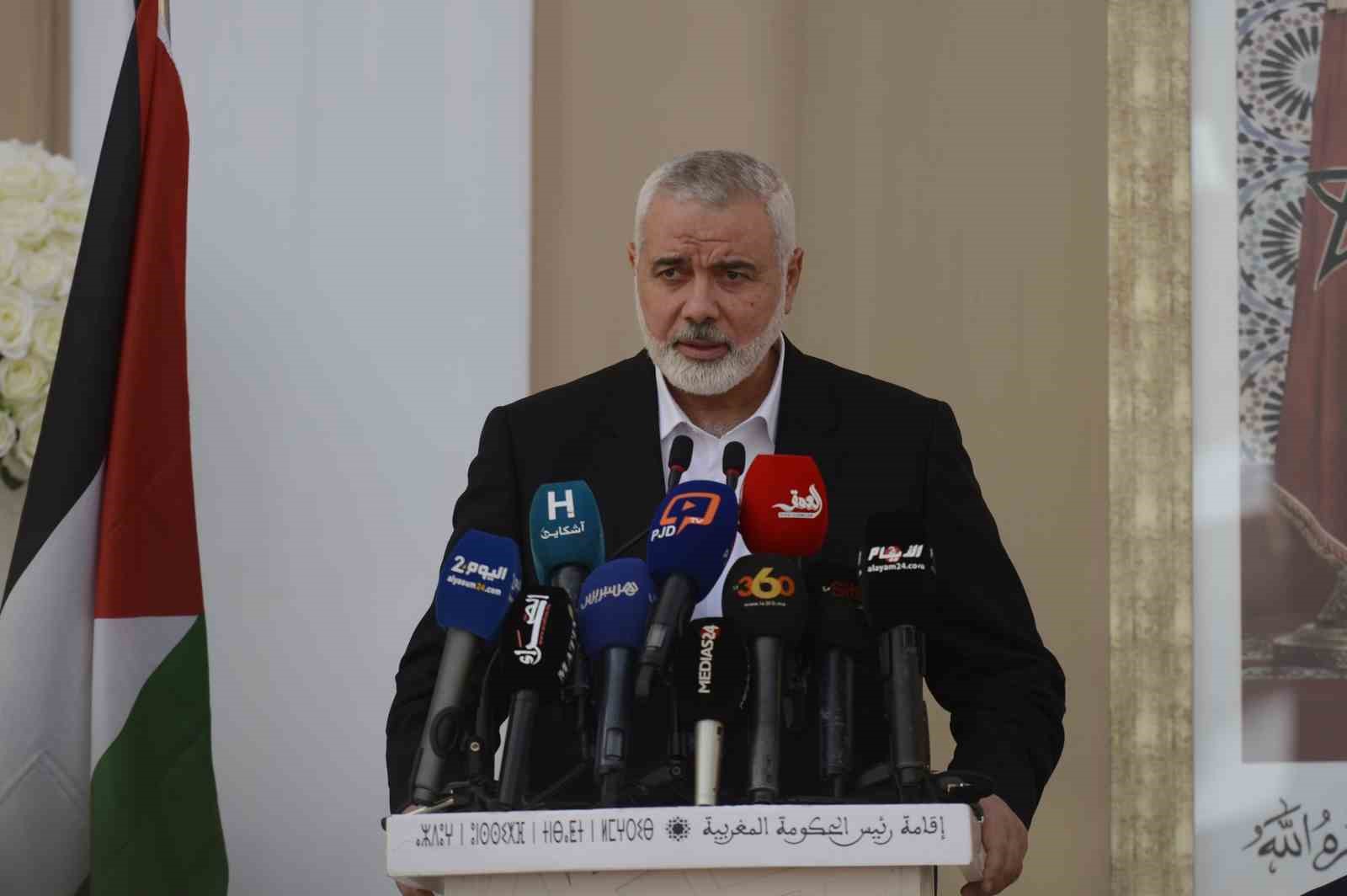Hamas Siyasi Büro Başkanı Haniye: “İsrail ile ateşkes anlaşmasına yakınız”