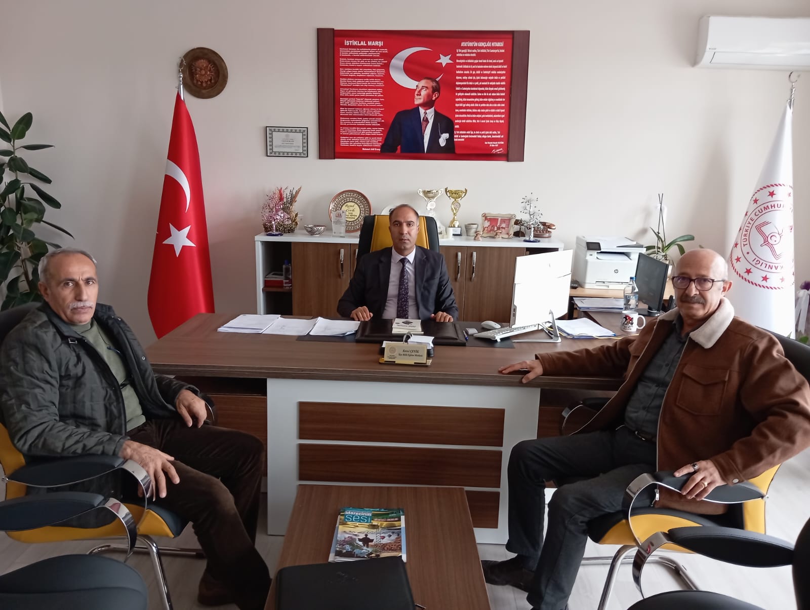 Gülşehirli öğrenciler tarihlerini Yazar Oğuz Özdem’in kitaplarından öğrenecek