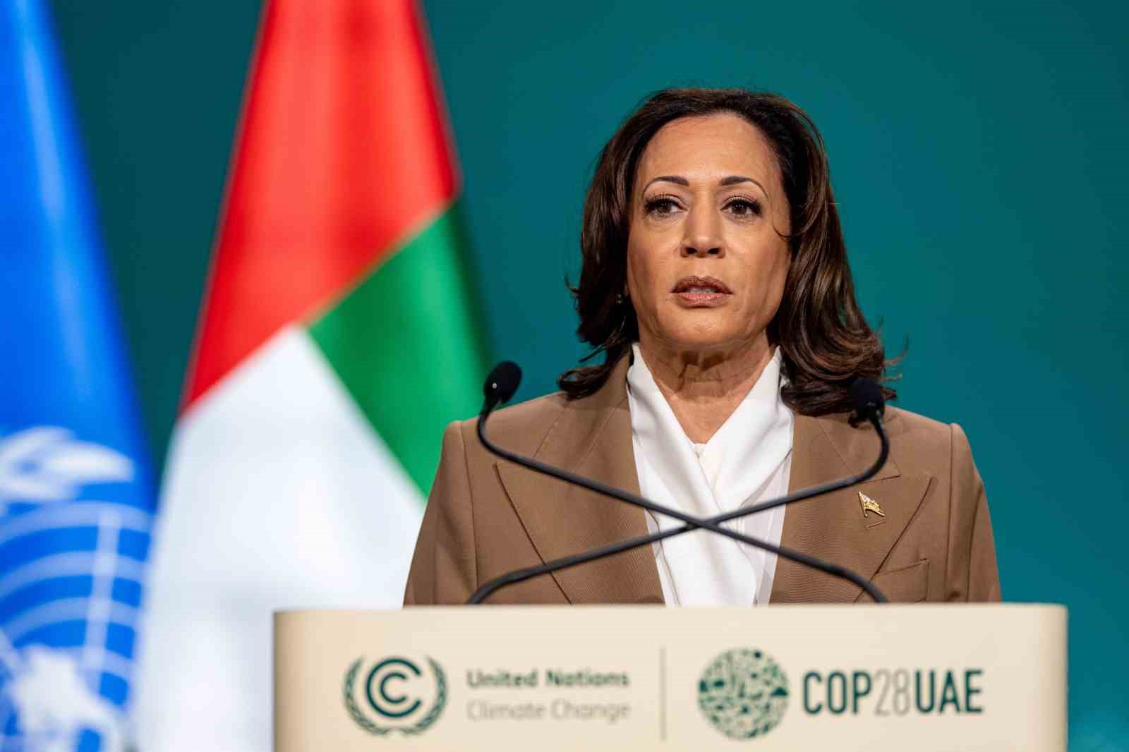 ABD Başkan Yardımcısı Harris: “ABD, Filistinlilerin zorla tehcir edilmesine hiçbir koşulda izin vermeyecektir”