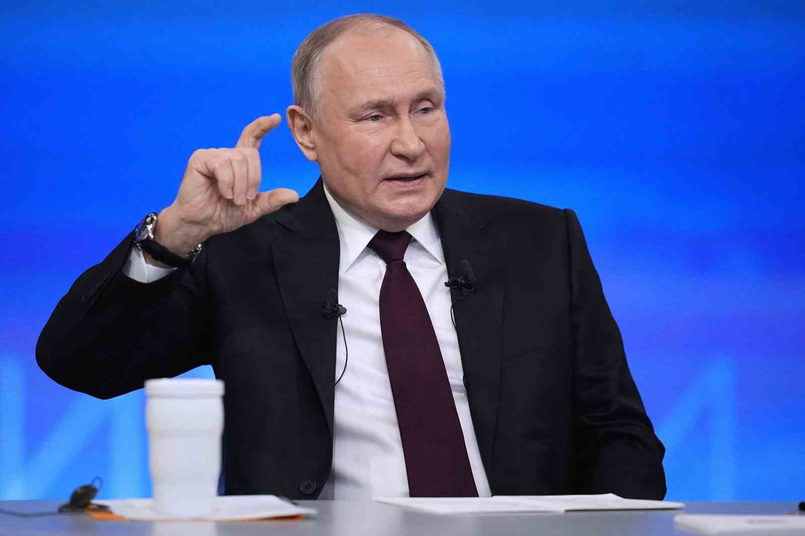 Putin: “Gelecek yılın başında Türkiye’ye ziyaret gerçekleştirebilirim”
