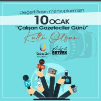 Ürgüp Belediye Başkanı Mehmet Aktürk’ün 10 Ocak Çalışan Gazeteciler Günü Mesajı
