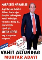 Avanos Karaseki Mahallesi Muhtar Adayı Vahit Altundağ