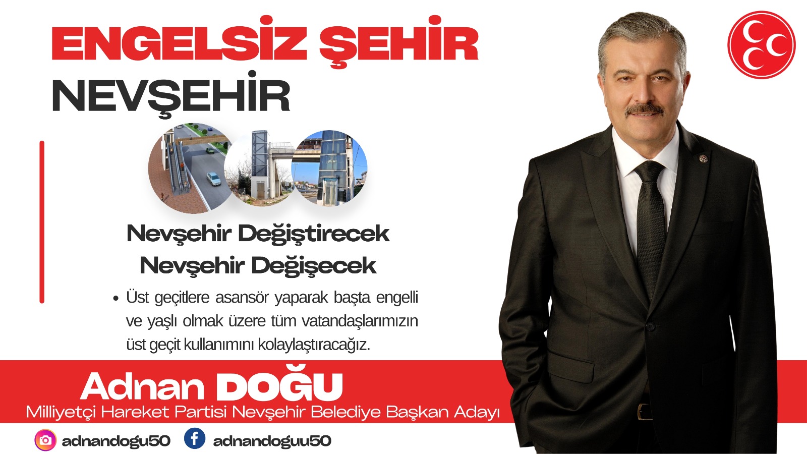 Adnan Doğu’dan “ENGELSİZ ŞEHİR” projesi