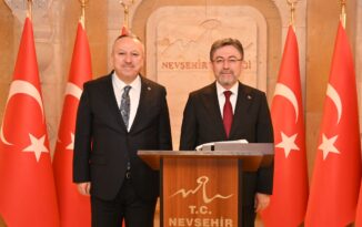 Tarım ve Orman Bakanı Yumaklı’dan Vali Fidan’a ziyaret