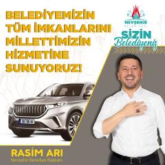 NEVŞEHİR BELEDİYESİ’NİN MAKAM ARACI TOGG ARTIK VATANDAŞLARIN HİZMETİNDE