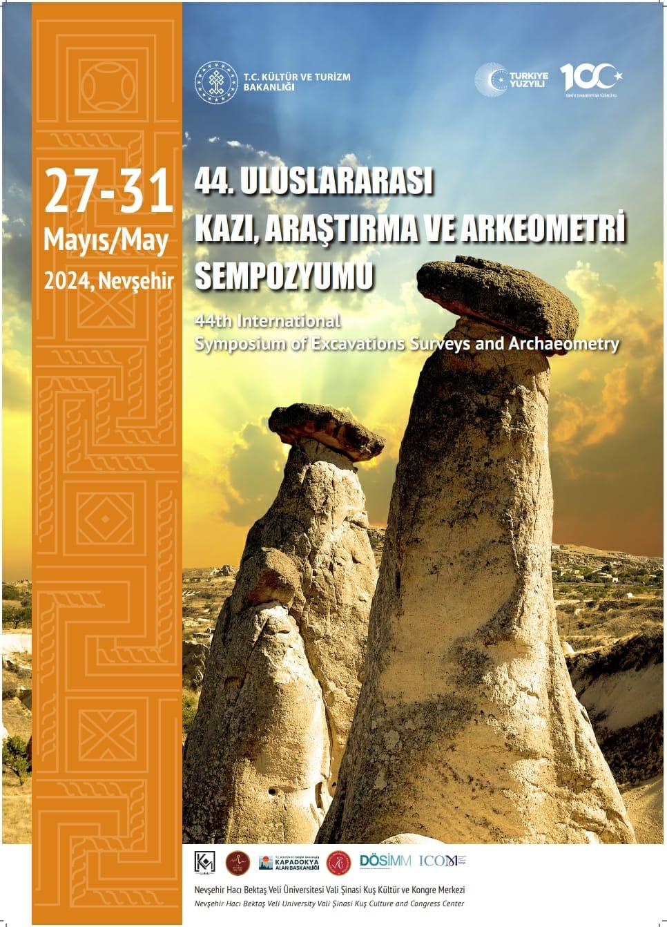 44. ULUSLARARASI KAZI, ARAŞTIRMA VE ARKEOMETRİ SEMPOZYUMU
