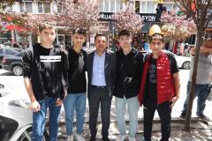 BELEDİYE BAŞKANI ARI’DAN ESNAF ZİYARETİ