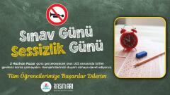 BAŞKAN ARI LGS’YE GİRECEK ÖĞRENCİLERE BAŞARILAR DİLEDİ