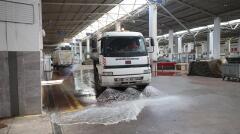 PAZAR YERİNDE TEMİZLİK ÇALIŞMALARI