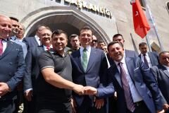 İMAMOĞLU’NDAN BELEDİYE BAŞKANI ARI’YA ZİYARET