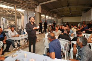 BAŞKAN YARDIMCILARI İLER VE KIRŞEHİRLİ PAZAR ESNAFININ TALEPLERİNİ DİNLEDİ