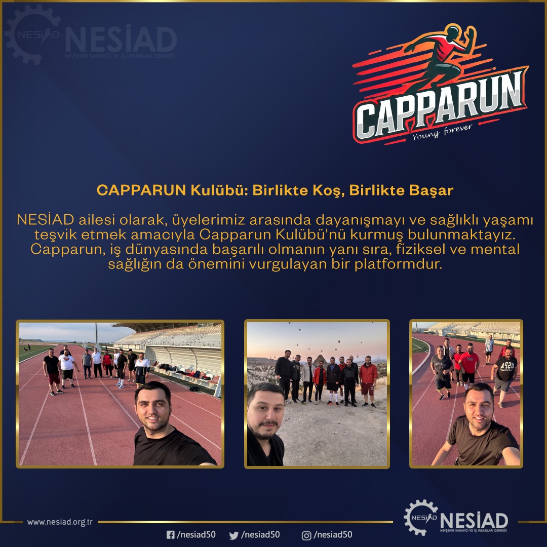 Capparun Kulübü: Birlikte Koş, Birlikte Başar