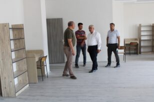 NEVŞEHİR FEVZİ DİRİKOÇ FEN LİSESİ YENİ BİNASINDA EĞİTİME HAZIRLANIYOR