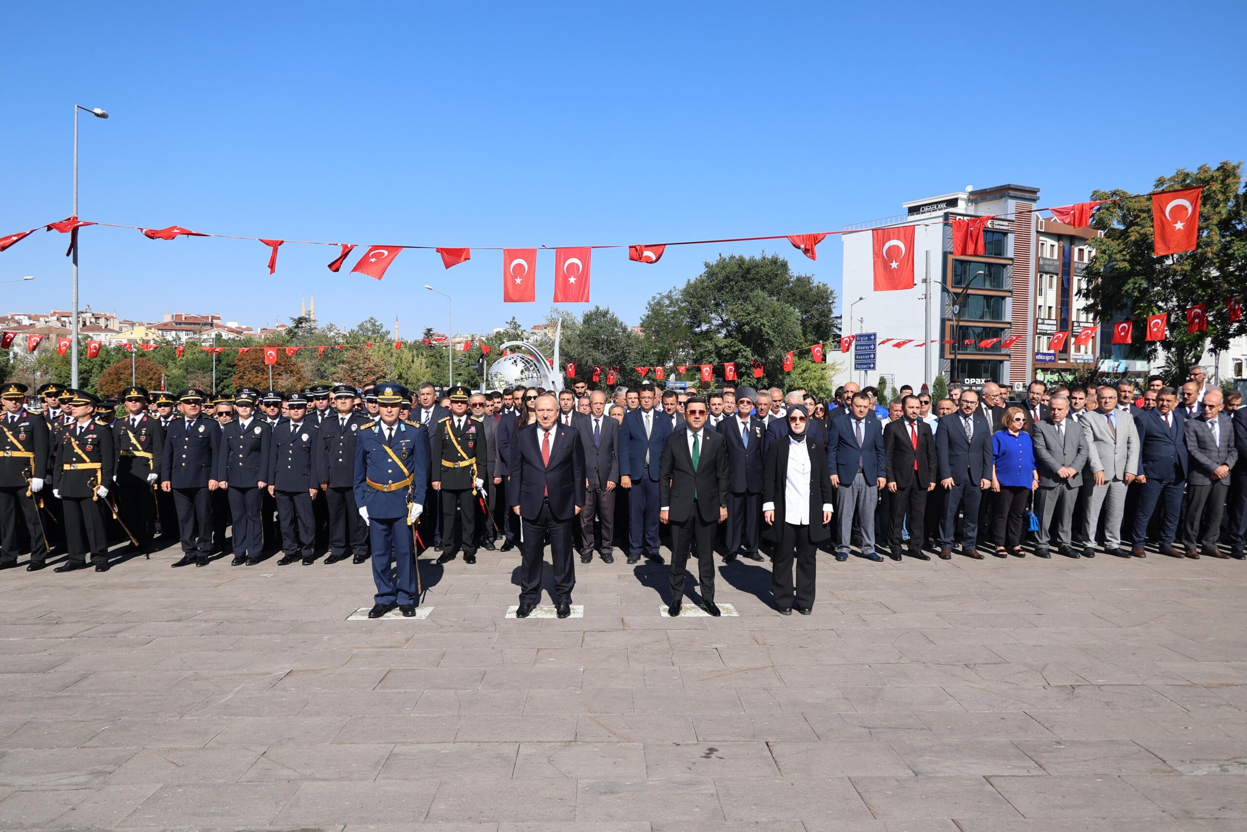 NEVŞEHİR VALİLİĞİ’NDE 30 AĞUSTOS ZAFER BAYRAMI TÖRENİ