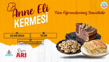 NEVŞEHİR BELEDİYESİ VE GÖNÜLLÜ KADINLARIN İŞ BİRLİĞİNDE ÖĞRENCİLER İÇİN KERMES