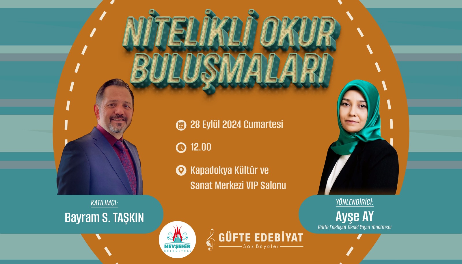 NİTELİKLİ OKUR BULUŞMALARININ KONUĞU YAZAR BAYRAM S.TAŞKIN