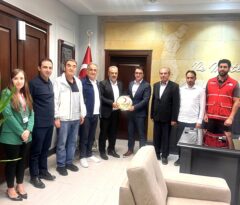 Kızılay Heyetinden Cumhuriyet Başsavcısı Karakoca’ya Hayırlı Olsun Ziyareti