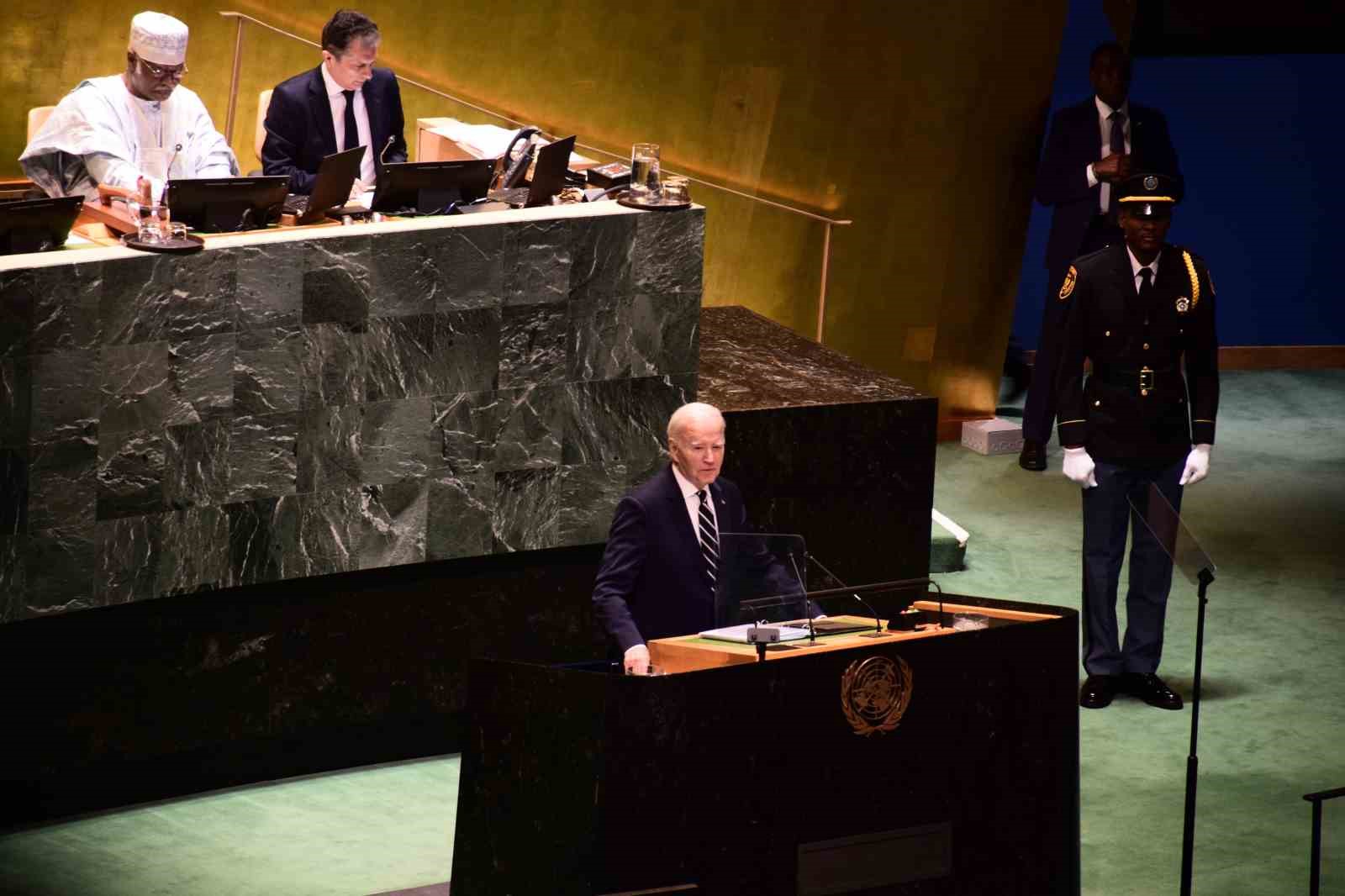 Biden, dördüncü ve son defa BM Genel Kurulu’na hitap etti: “Tarihte yine bir kırılma noktasındayız”