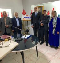 Ömer Kavak ve Nevşehir hacı bektaş huzur evi müdürü ile huzur evi sakinleri ile Programı
