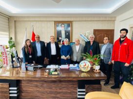 Türk Kızılay Nevşehir Heyetinden Çevre ve Şehircilik İl Müdürü’ne Hayırlı Olsun Ziyareti