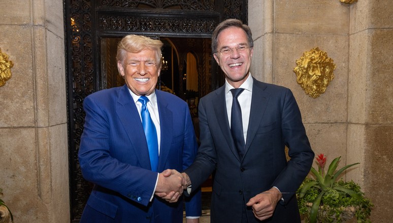 Trump, NATO Genel Sekreteri Rutte ile seçimden sonra ilk kez görüştü