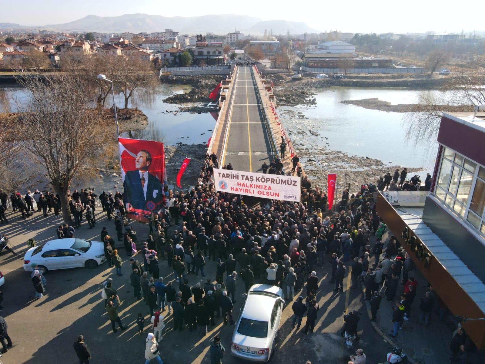 Avanos Tarihi Taş Köprü Açılışı Bugün Gerçekleşti.