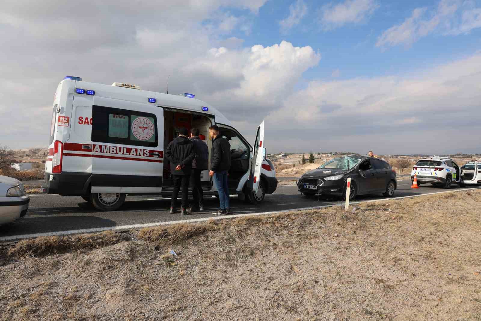 Nevşehir’de trafik kazası: 1 yaralı