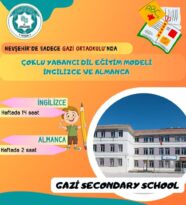 Nevşehir’de faaliyet gösteren Gazi Ortaokulu ortaokullar arasında Almanca ve İngilizce eğitim veren tek okul olması sebebiyle ilin her bölgesinden yoğun talep görmeye başladı.