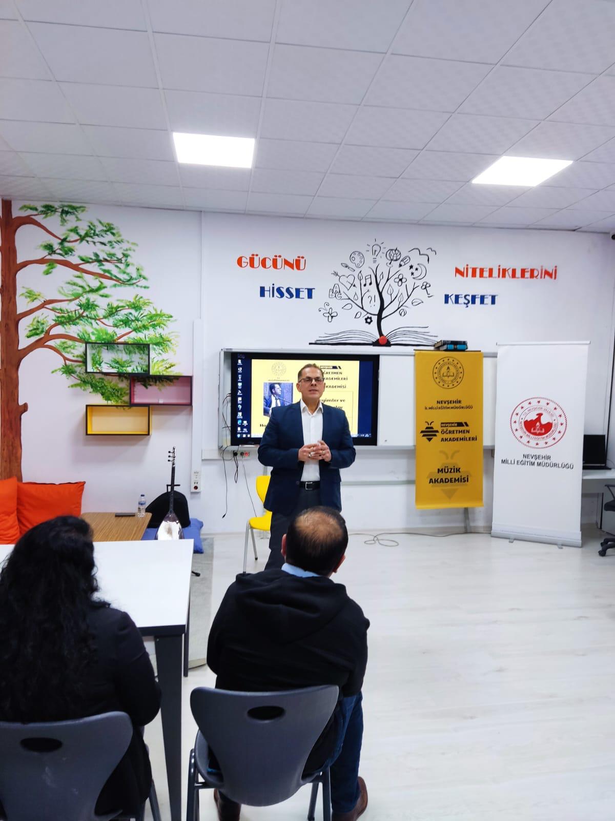 NEVŞEHİR MÜZİK AKADEMİSİ’NİN KONUĞU: HASAN KILINÇCI