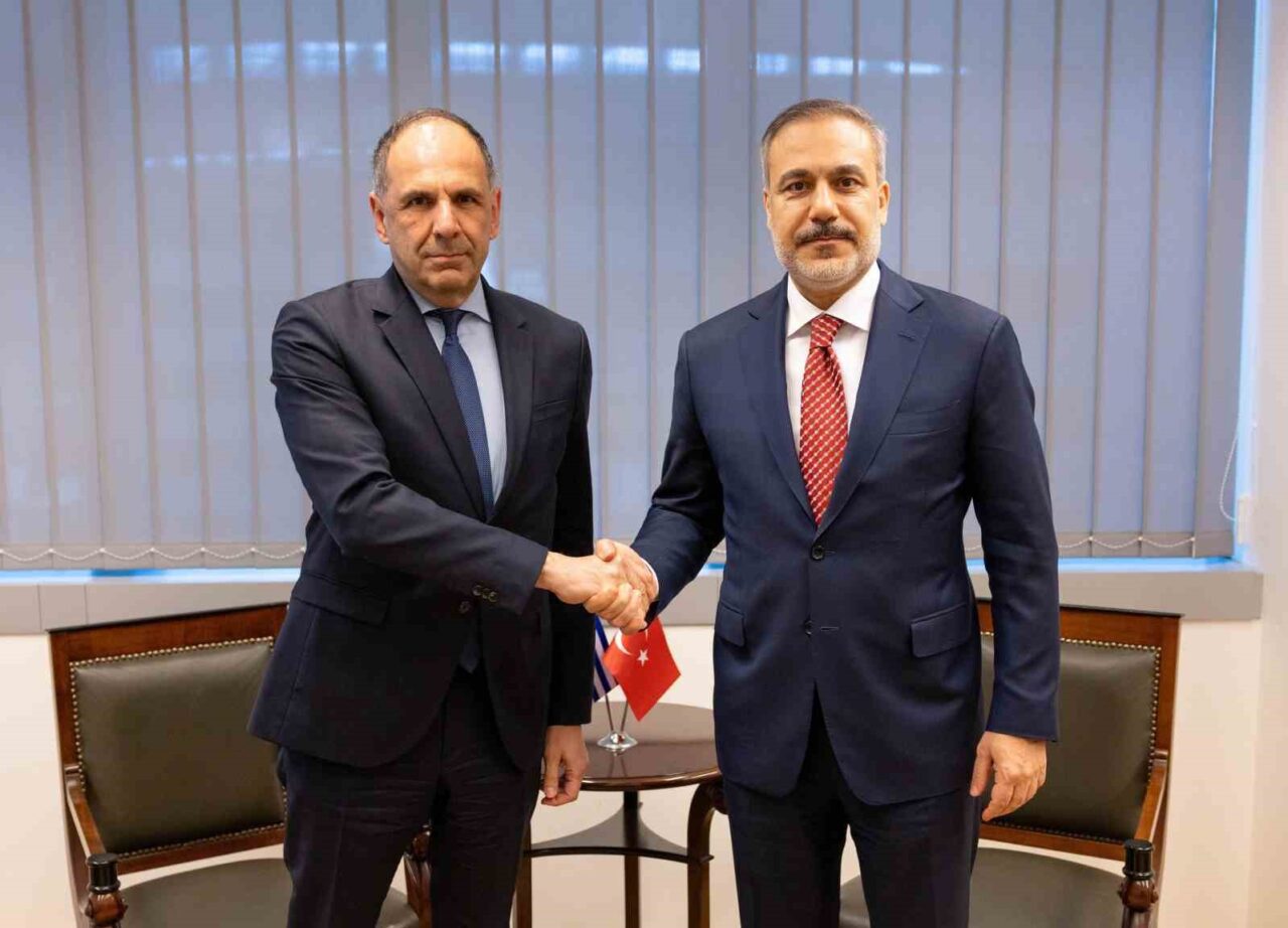 Dışişleri Bakanı Fidan, Yunan mevkidaşı Gerapetritis ile bir araya geldi