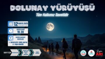 Nevşehir’de Dolunay Yürüyüşü Düzenlenecek