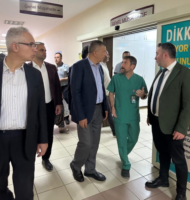 Nevşehir İl Sağlık Müdürü Tartar “Gece Acil Servisleri” Ziyaret Etti